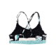 Roxy Fitness Sports Bra Bikini Top - Women's, True Black Story Of, Medium, ERJX304123-XKKW-M