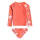 Roxy Fruity Shake Long Sleeve Lycra Swimwear - Girls, Dubarry S Thats 70, 3, ERLWR03123-MKJ6-3