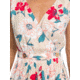 Roxy In The Mood For Dance Wrap-Front Midi Dress - Womens, Ivory Cream New Flowers, Small, ERJWD03336-TFM6-S