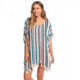 Roxy Make Your Soul Poncho PT - Womens, Mood indigo Soul Str, Extra Small/Small, ERJX603170-BSP6-XS/S