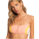 Roxy POP Surf Bralette Bikini Top - Womens, Terra Cotta, Small, ERJX304121-MJN0-S