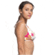 Roxy POP Surf Elongated Triangle Bikini Top - Womens, Bright White Niranta, Large, ERJX304119-XWKM-L