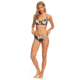 Roxy Printed Beach Classics Full Bikini Bottoms - Womens, Anthracite Tropicoco, Large, ERJX403872-KVJ6-L