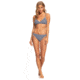 Roxy Printed Beach Classics Full Bikini Bottoms - Women's, Mood Indigo Chaos S, Small, ERJX403872-BSP2-S