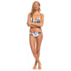 Roxy Printed Beach Classics Full Bikini Bottoms - Women's, Mood Indigo Flying F, Small, ERJX403872-BSP6-S
