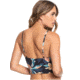 Roxy Printed Beach Classics Tankini Bralette Bikini Top - Womens, Anthracite Tropicoco, Small, ERJX304074-KVJ6-S