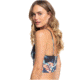 Roxy Printed Beach Classics Tankini Bralette Bikini Top - Womens, Anthracite Tropicoco, Small, ERJX304074-KVJ6-S