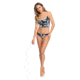 Roxy Printed Beach Classics Tankini Bralette Bikini Top - Women's, Anthracite Tropicoco, Small, ERJX304074-KVJ6-S