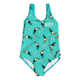 Roxy Birds One Piece Swimwear - Girl's, Bright White S Birds, 5, ERLX103044-WBB7-5