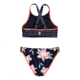 Roxy Shore Crop Set Swimwear - Girl's, Mood Indigo F Tandem, 12, ERGX203241-BSP8-12