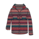 Roxy Shore Hoodie - Womens, Mood Indigo Blanket, Medium, ARJWT03189-BSP3-M
