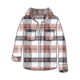 Roxy Shore Hoodie - Womens, Snow White Coffee Pl, Medium, ARJWT03189-WBK1-M