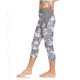 Roxy Take Me To The Beach Capri Sports Leggings - Womens, Charcoal Heather Darwin, Large, ERJWP03029-SZCH-L