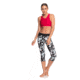 Roxy Take Me To The Beach Capri Sports Leggings - Womens, True Black Story Of, Small, ERJWP03029-XKKW-S