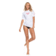 Roxy Whole Hearted Ss - Womens, White, Small, ERJWR03219-WBB0-S