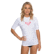 Roxy Whole Hearted Ss - Womens, White, Small, ERJWR03219-WBB0-S