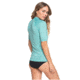 Roxy Wholehearted Short Sleeve Rashguard - Womens, Canton, Medium, ERJWR03409-GHT0-M