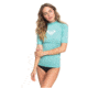 Roxy Wholehearted Short Sleeve Rashguard - Women's, Canton, Medium, ERJWR03409-GHT0-M