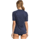 Roxy Wholehearted Short Sleeve Rashguard - Womens, Mood Indigo, Medium, ERJWR03409-BSP0-M