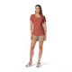 Royal Robbins Amp Lite S/S Tee - Womens, Baked Clay Htr, Large, Y311029-911-L
