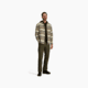 Royal Robbins Clouds Rest Hemp Long SLeeve - Mens, Bistre Pacific Crest Stripe, Medium, Y12600123-224RR-M
