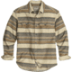 Royal Robbins Clouds Rest Hemp Long SLeeve - Mens, Bistre Pacific Crest Stripe, Medium, Y12600123-224RR-M