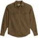 Royal Robbins Clouds Rest Hemp Long SLeeve - Mens, Dark Olive Heather, Large, Y12600123-319RR-L