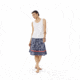 Royal Robbins Cool Mesh Eco-Skirt Print, Dp Blue Flwr, L, 65182-DP BLUE FLWR-L