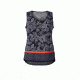 Royal Robbins Cool Mesh Eco-Women's Tank Top Print, Deep Blue Flowers, 8 60186-DP BLUE FLWR-8