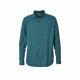 Royal Robbins Cool Mesh Plaid Men's Long Sleeve Shirt, Bluestone, M 72214-BLUE STONE-M
