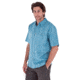 Royal Robbins Cool Mesh Stripe Short Sleeve - Men's-Stone Blue-Small