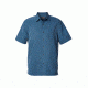 Royal Robbins Desert Pucker Dry Men's Short Sleeve Shirt, Bluestone, S 71200-BLUE STONE-S