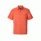 Royal Robbins Desert Pucker Dry Men's Short Sleeve Shirt, Ember Glow, S 71200-EMBER GLOW-S