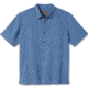 Royal Robbins Desert Pucker Dry Mens Short Sleeve Shirt, Parisian Blue, L, Y71200-Parisian Blue-L