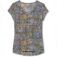 Royal Robbins Featherweight Tee - Womens, Sea Pine Mauka Print, Extra Large, Y611013-Sea Pine Mauka-XL