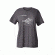 Royal Robbins First Date Women's Short Sleeve Tee Shirt, Charcoal, L 61933-CHARCOAL-L