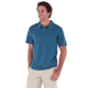 Royal Robbins Flynn Short Sleeve Polo - Men's-Glacier Blue-Small