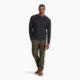 Royal Robbins Headlands Hemp Button Crew - Mens, Asphalt, Small, Y717021568S