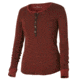 Royal Robbins Kick Back Striped Henley - Women's-Ruby-Medium