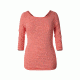 Royal Robbins Kickback To Front Stripe Women's 3/4 Sleeve, Peach Stripe, XL 62702-PEACH STRIPE-XL