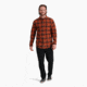 Royal Robbins Lieback Organic Cotton Flannel Long Sleeve - Mens, Baked Clay Timbercove Pld, Medium, Y722022229M