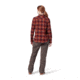 Royal Robbins Lieback Organic Cotton Flannel Long Sleeve Shirt - Women's, Large, Burnt Grape Timber Cove Pld, Y621012-503-L