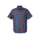 Royal Robbins Merinolux Plaid Men's Short Sleeve Shirt, Bluestone, M 71911-BLUE STONE-M