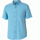 Royal Robbins Mid-Coast Seersucker Short Sleeve - Men's -Bluejay-Small