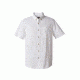 Royal Robbins Mid-Coat Seersucker Men's Short Sleeve Shirt, White, XXL 71187-WHITE-XXL