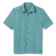 Royal Robbins Mojave Pucker Dry Mens Short Sleeve Shirt, Nile Blue, M, Y71201-Nile Blue-M