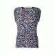 Royal Robbins Noe Twist Print Women's Short Sleeve Top, Deep Blue Pr, XL 31451-DP BLUE PT-XL