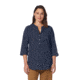 Royal Robbins Oasis Tunic II 3/4 Sleeve Shirt - Womens, Navy, Small, Y622019-728-S