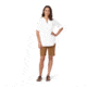 Royal Robbins Oasis Tunic II 3/4 Sleeve Shirt - Womens, White, Large, Y622019-010-L