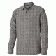 Royal Robbins San Juan Long Sleeve Shirt - Mens-Plaid Pewter-Small